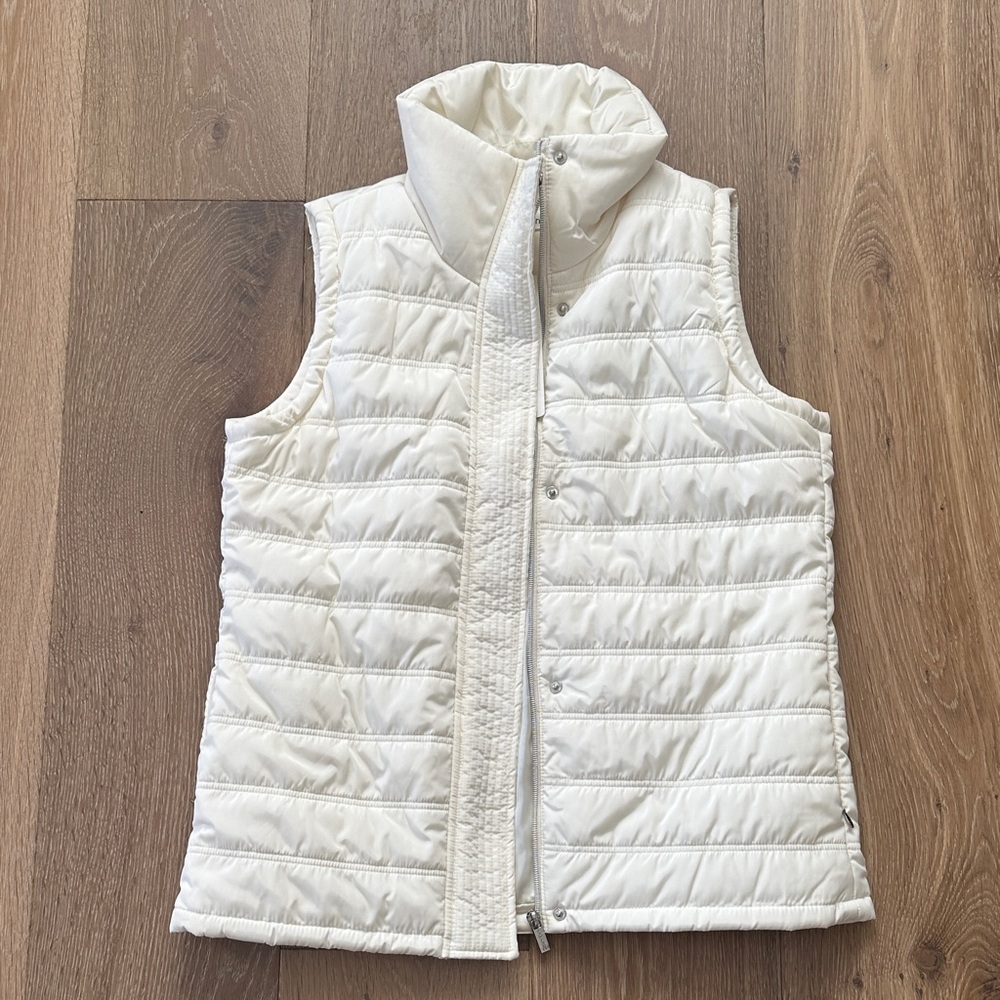 Calvin Klein Cream Puffer Vest